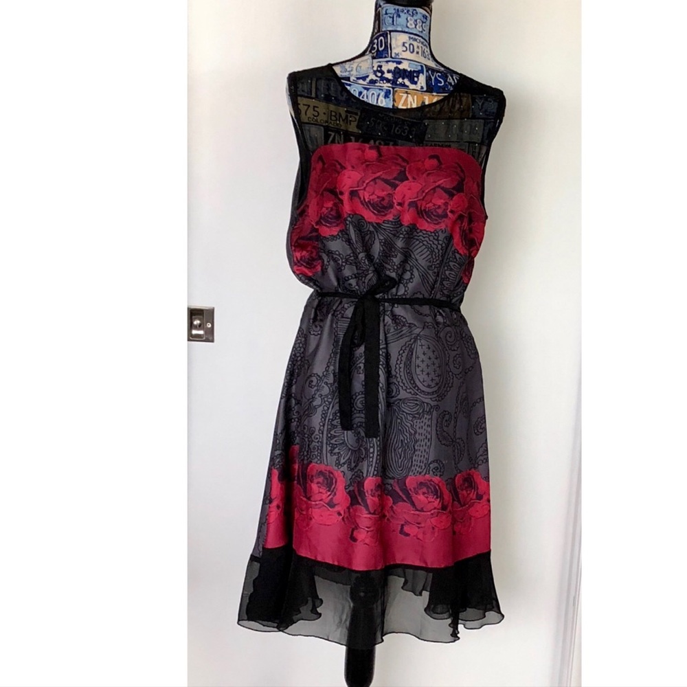 Gorgeous Desigual Rose Pattern Dress